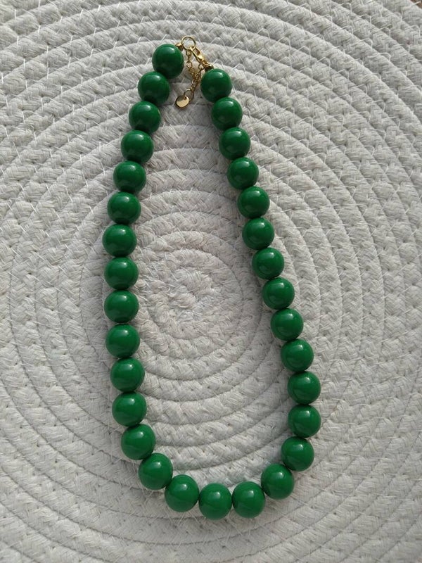 Ketting kralen groen