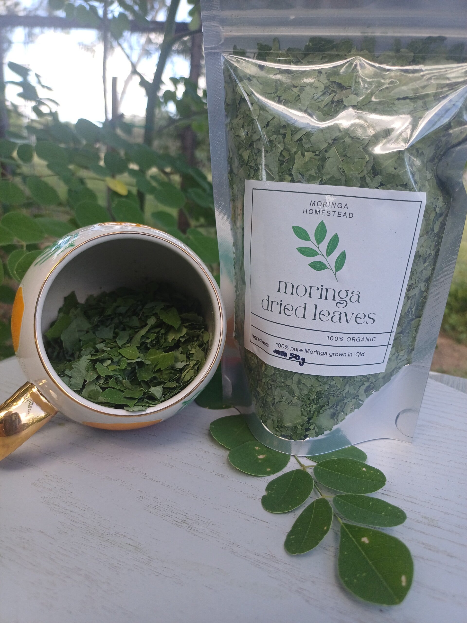 50g MORINGA BLENDING LEAVES