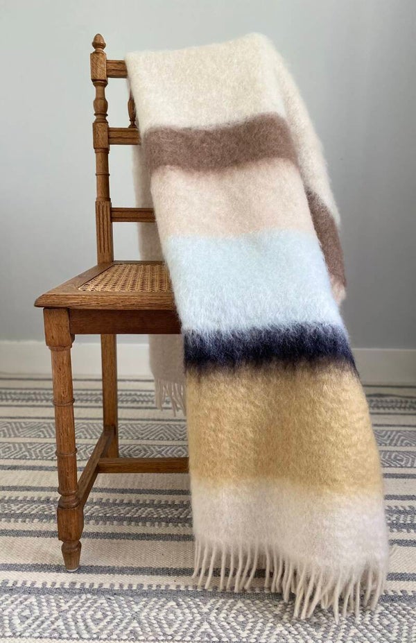 Mohair plaid Serenity Mantas Ezcaray - SE26