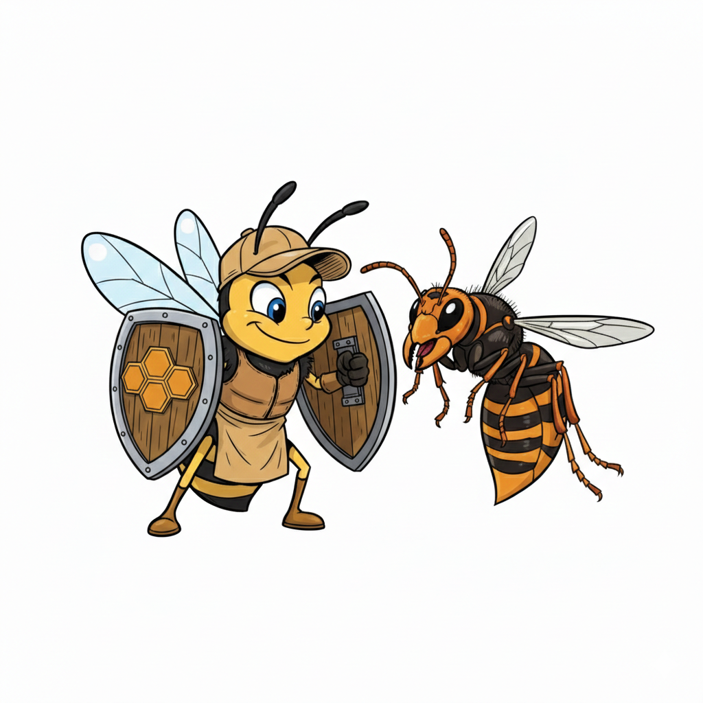 Neutralisation nid de Frelons/Guêpes