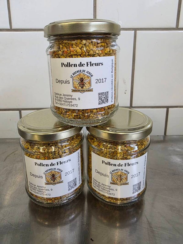 Pollen de fleurs séchées  250 gr