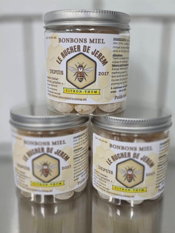 Bonbons Miel -Citron -Thym (180g)