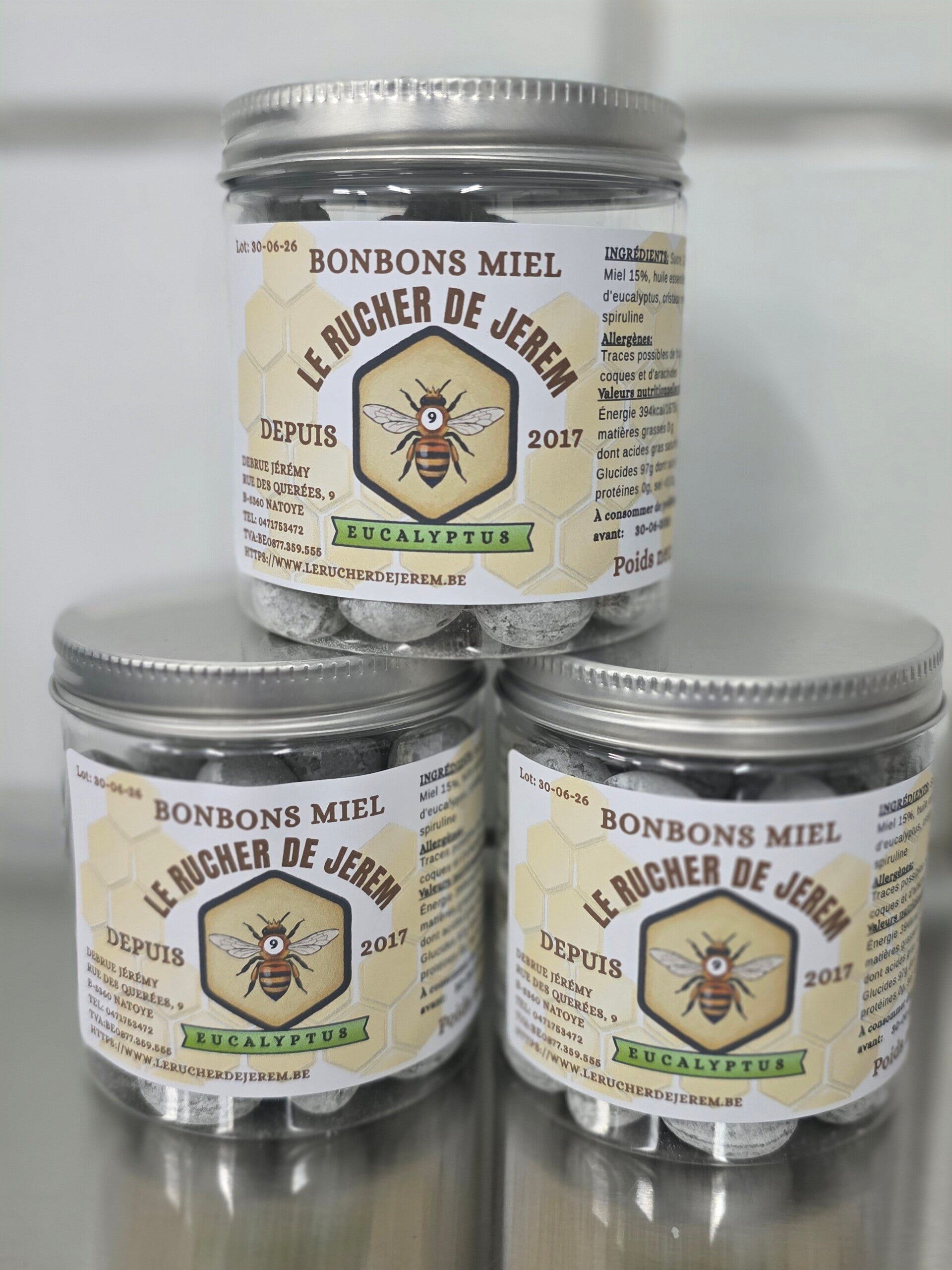 Bonbons Miel-Eucalyptus (180g)