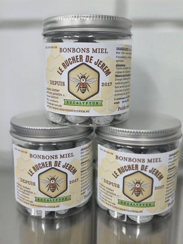 Bonbons Miel-Eucalyptus (180g)
