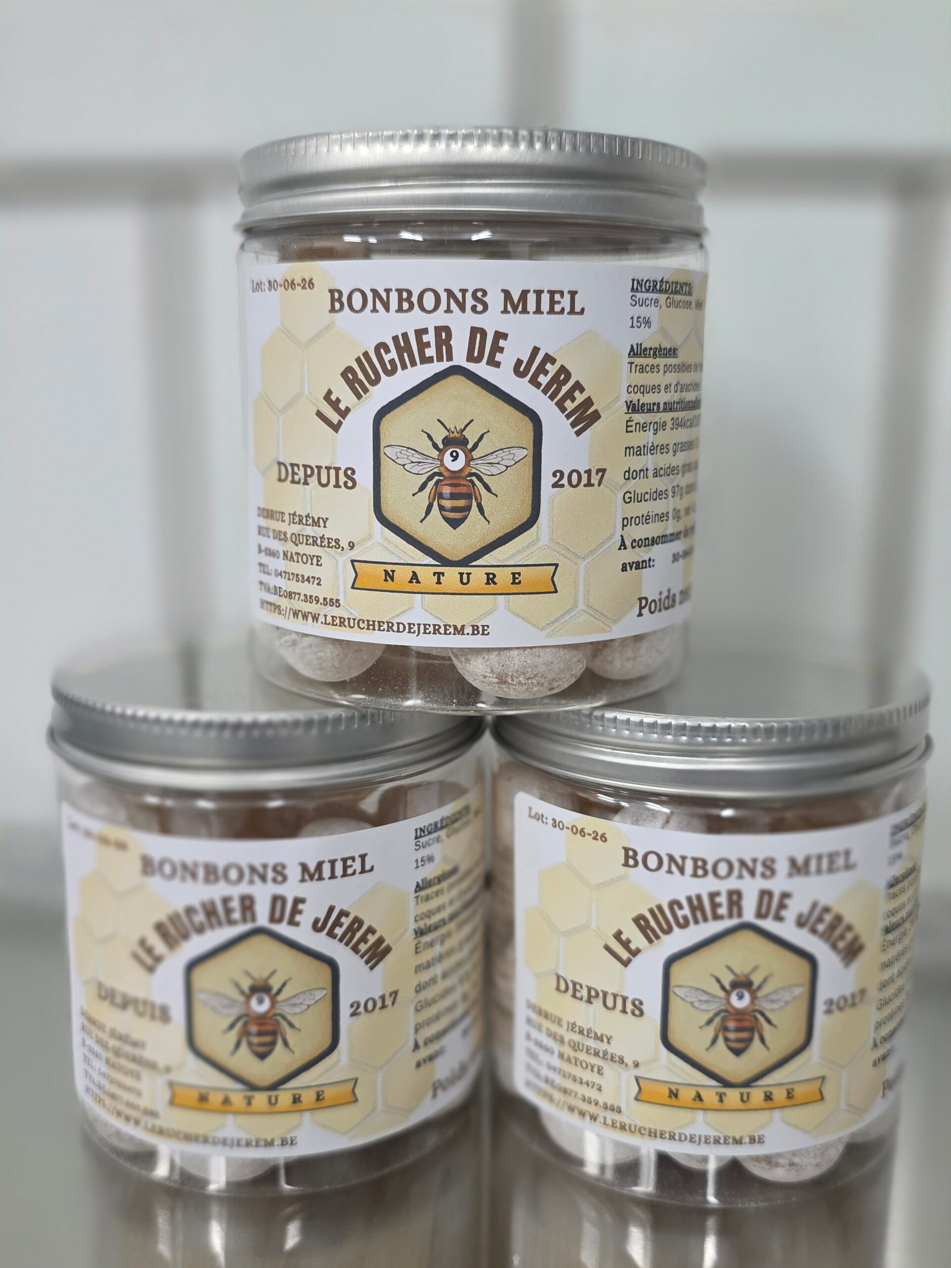 Bonbons Miel-Nature (180g)