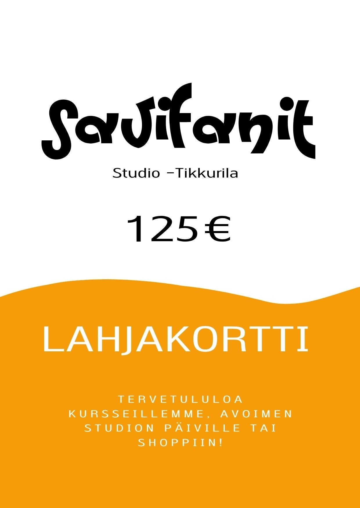 Lahjakortti 125€