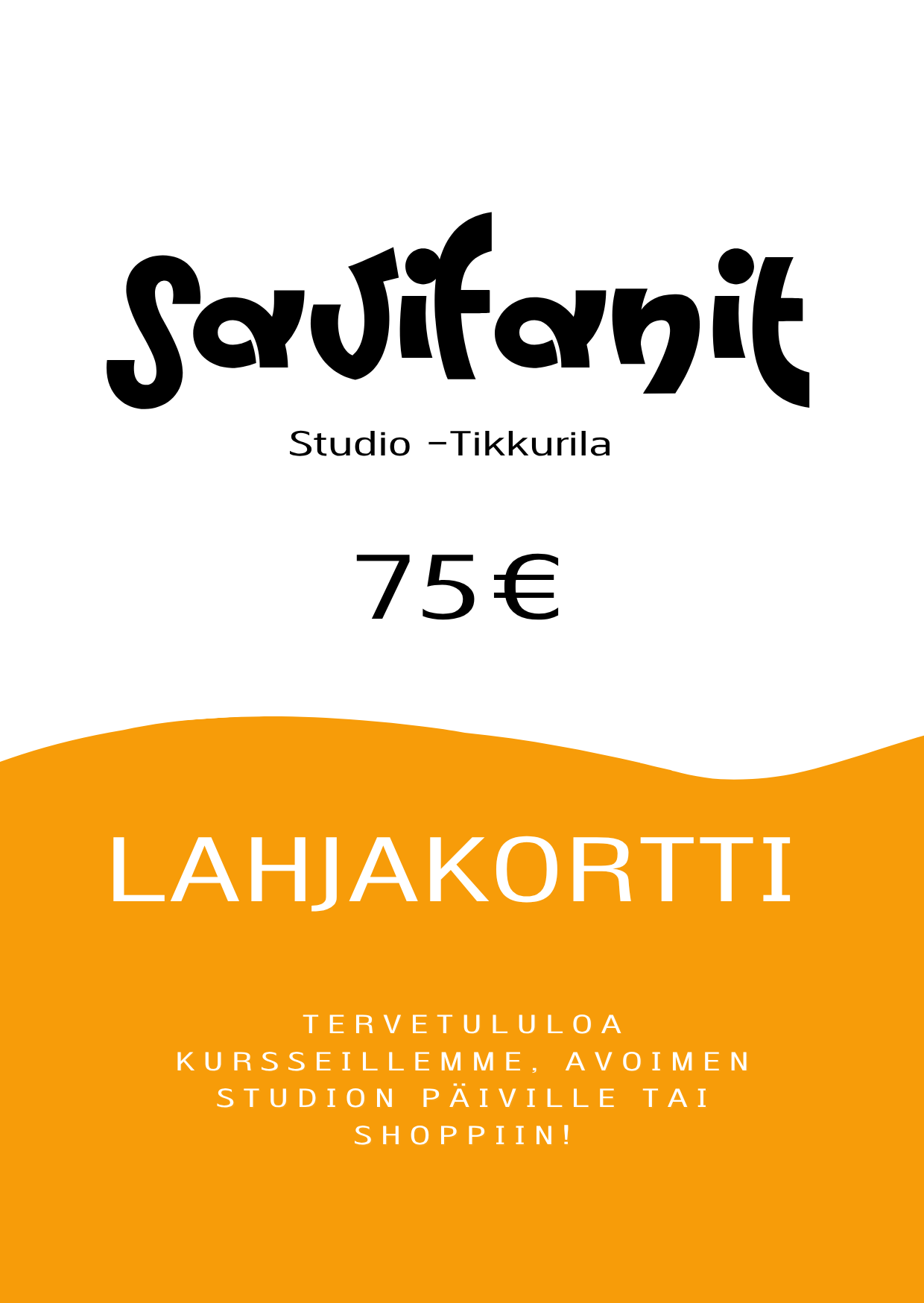 Lahjakortti 75€