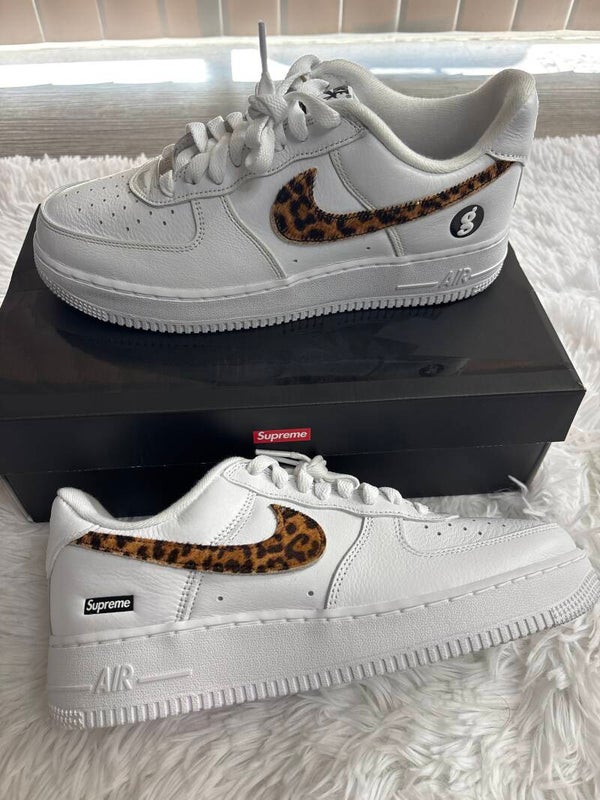 Air force 1 low sp white/multi-color-black size 8.5/10