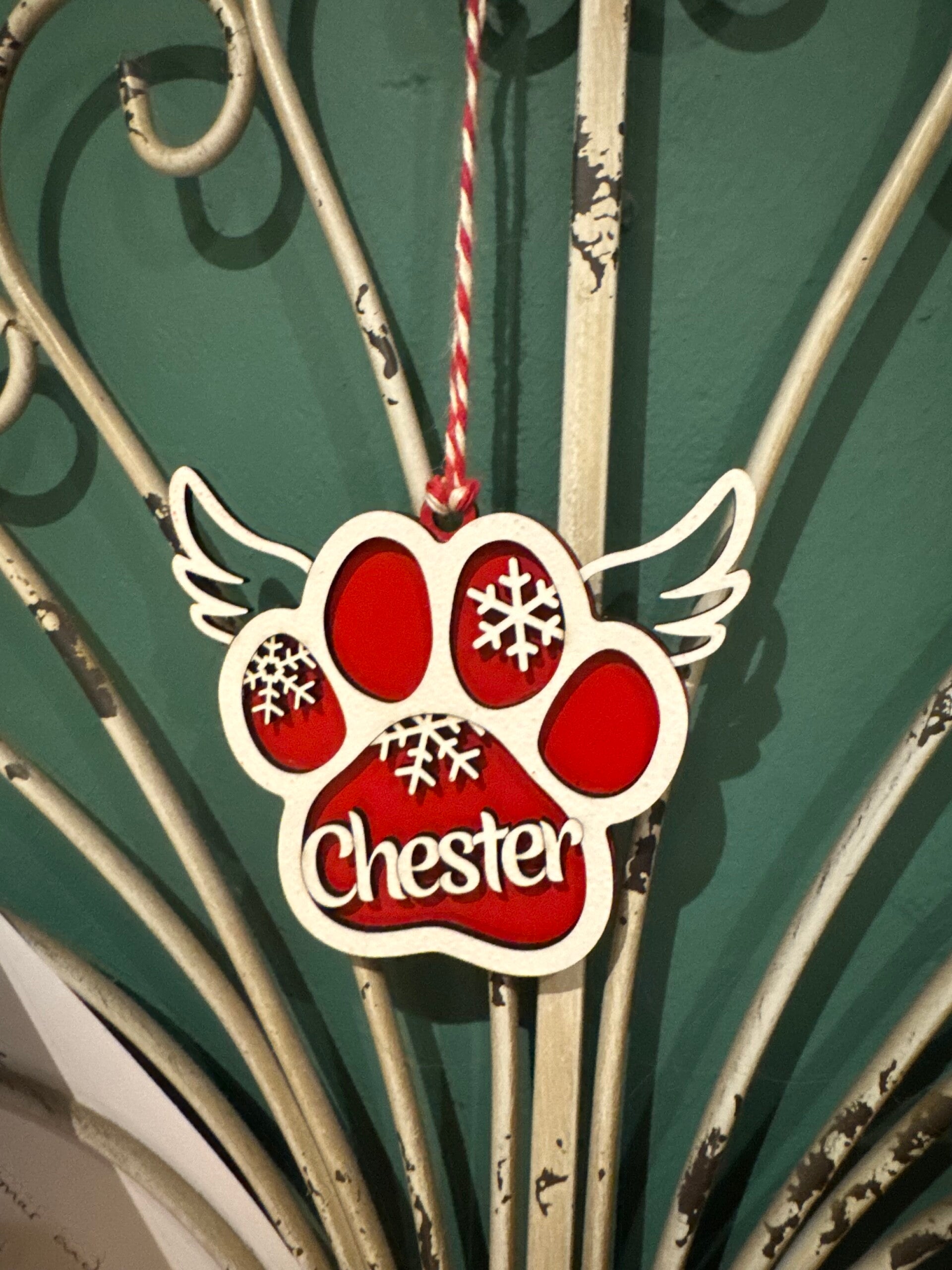 Pet Paw Print - Personalised