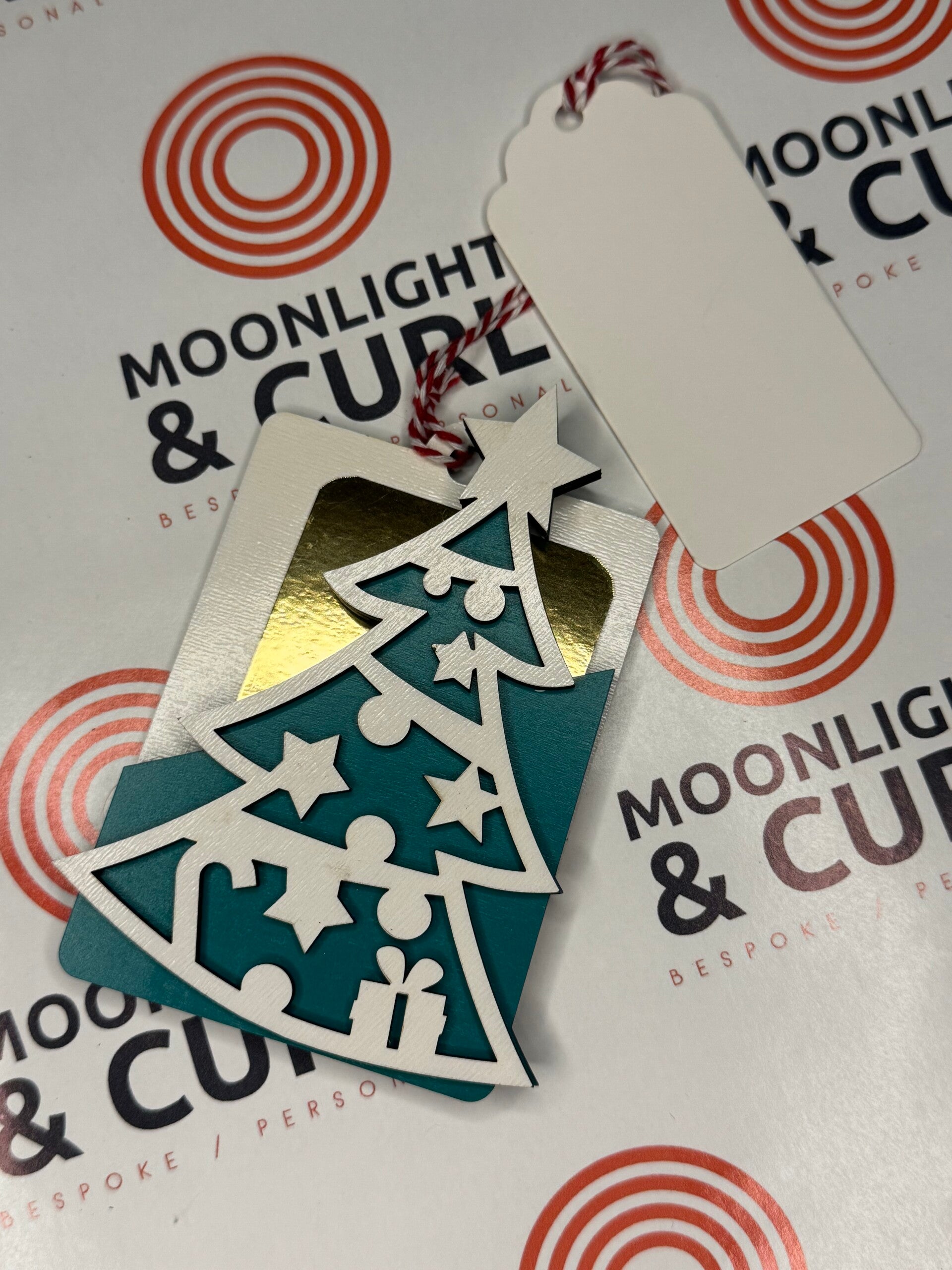 Christmas Tree Gift Card Holders