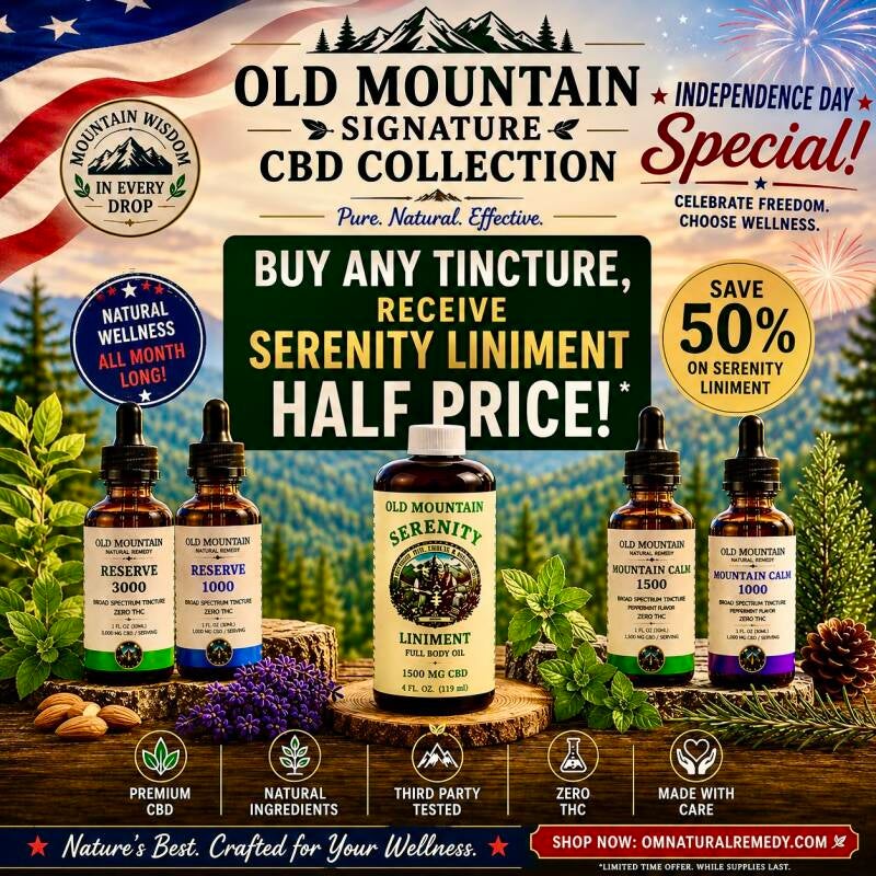 OLD MOUNTAIN TRADMAN BOTANIZE3本セット Old Mountain Natural Remedy