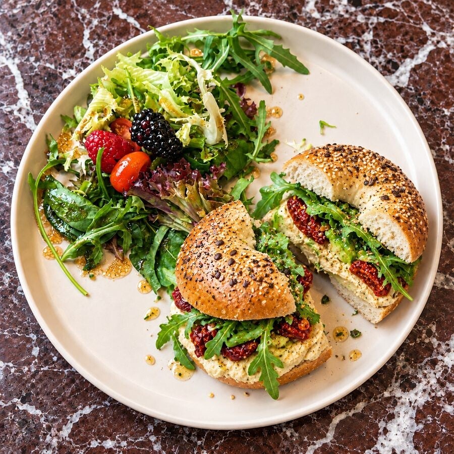 Bagel veggie