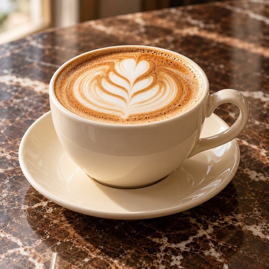 Hazelnut latte