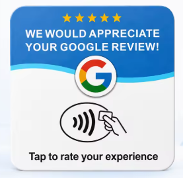 Google reviewkaart