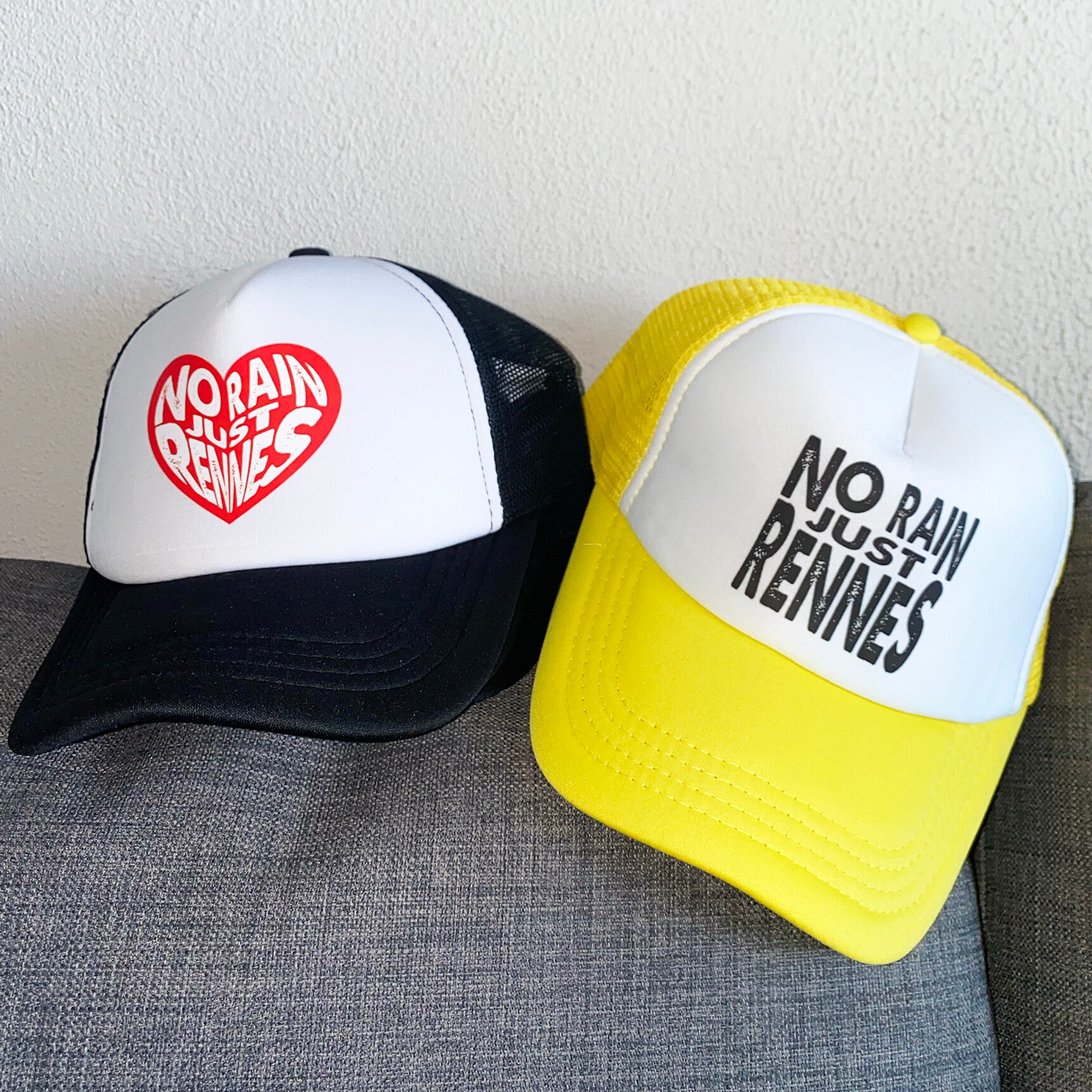"NO RAIN JUST RENNES" Casquette