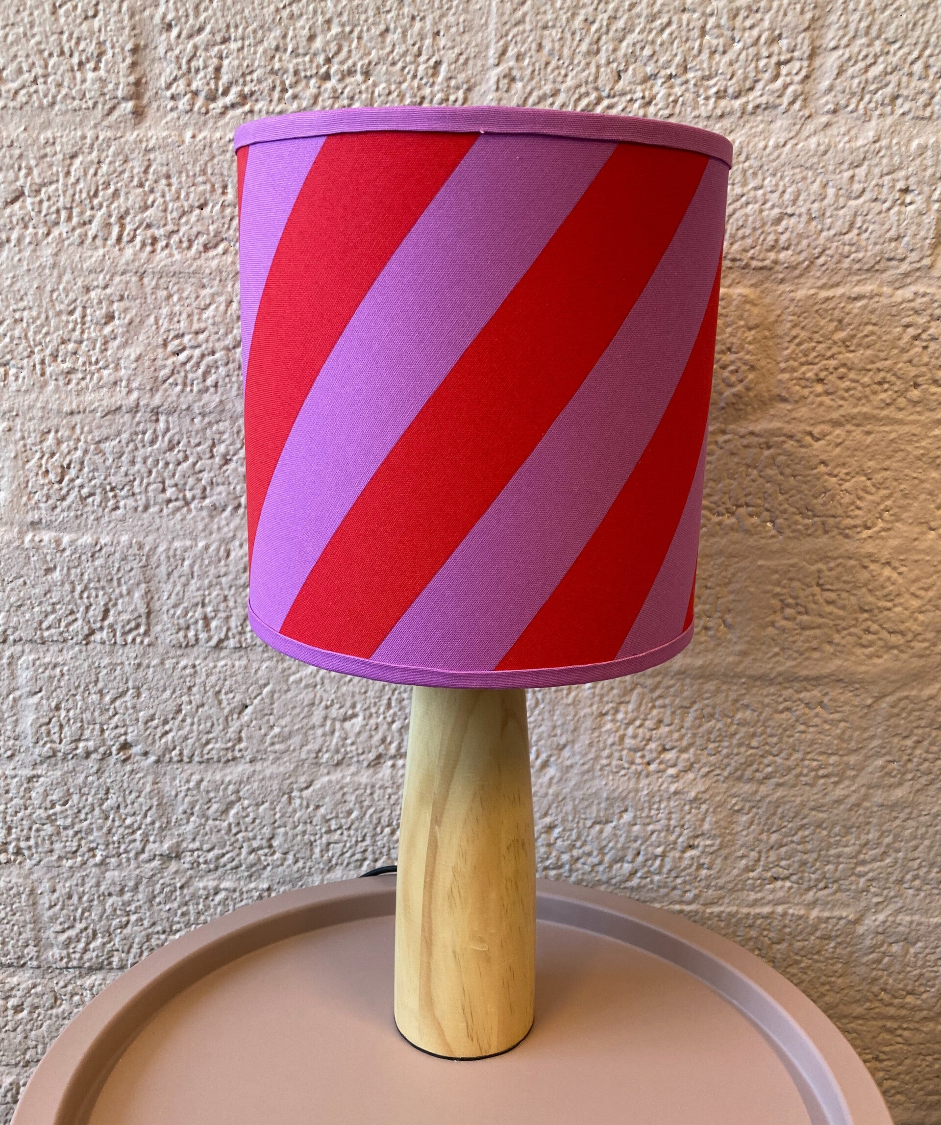 *UITVERKOCHT* Lampenkap stripe