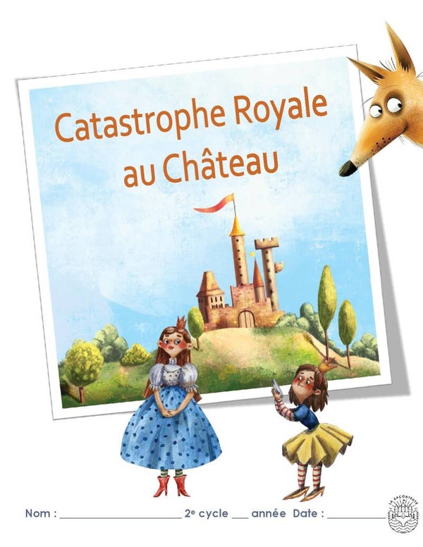 2e et 3e cycle SITUATION ECRITURE TÉLÉGRAMME – URGENCE AU CHÂTEAU