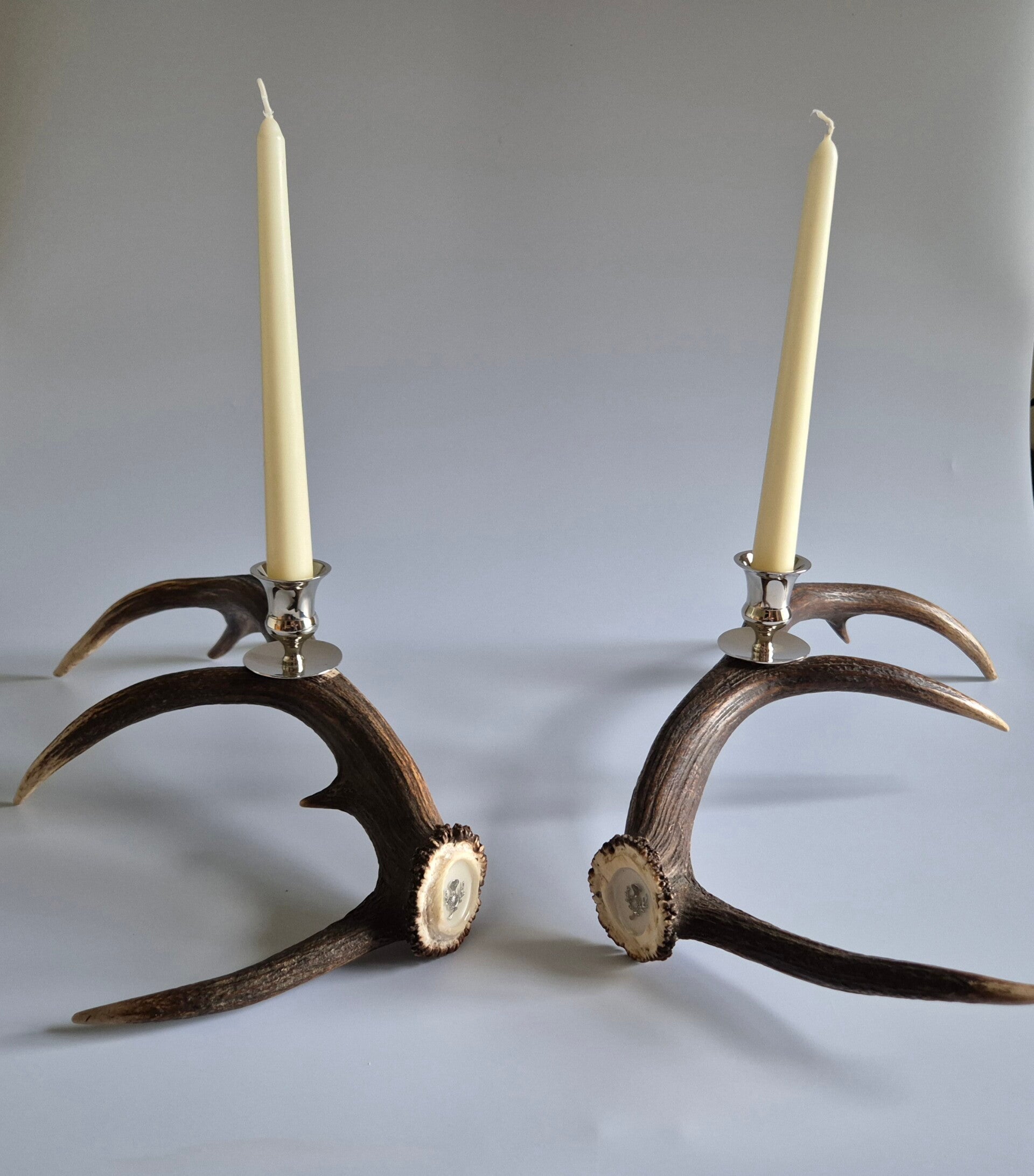 Scottish Heritage Red Stag Antler Candle Holder Centrepiece