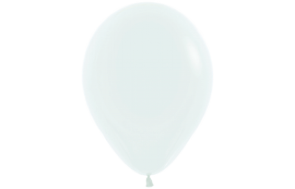12 inch ballon per stuk afgevuld met helium basiskleur