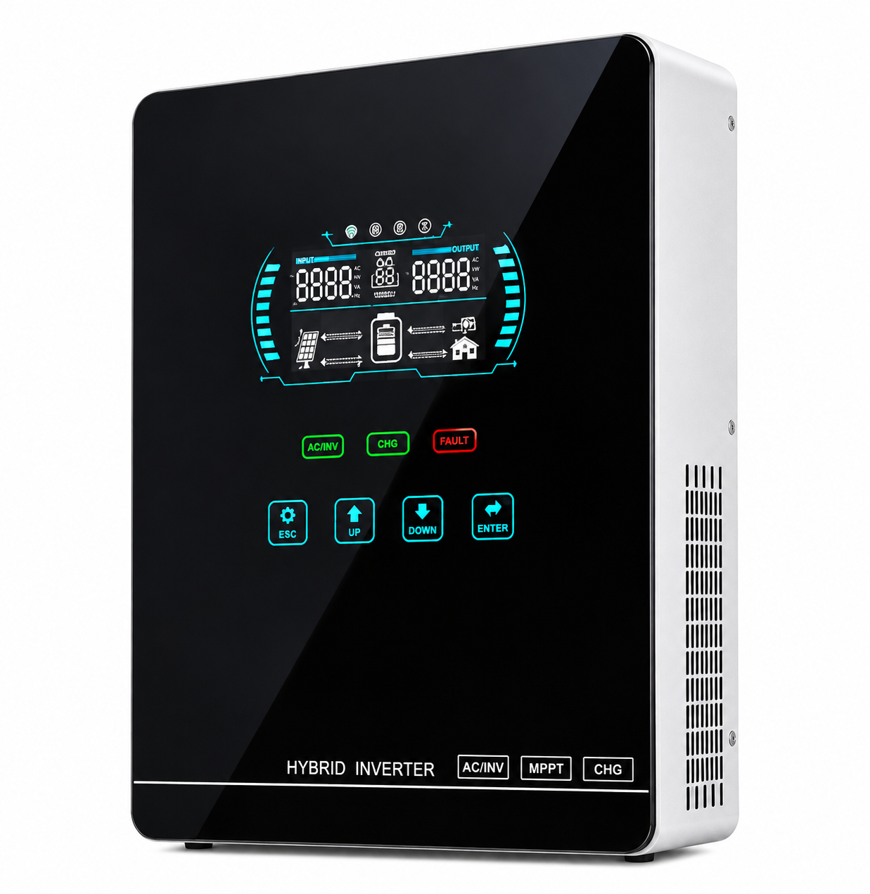 Inversor híbrido 4000w 24vcd