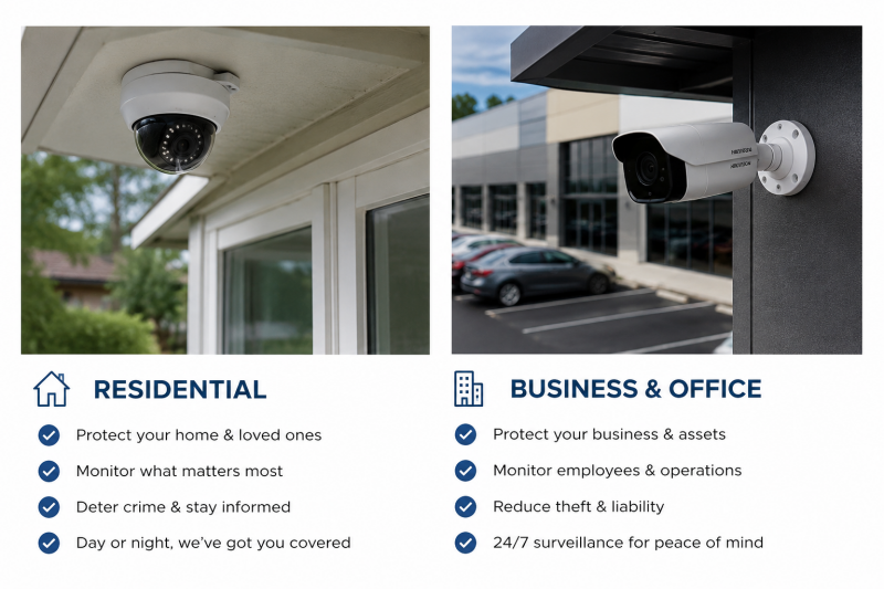 Security Camera Installations | CCTV Security Cameras | Security Camera Installations for Busiesses
