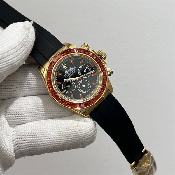 Rolex Cosmograph Daytona – Yellow Gold (Oysterflex style)