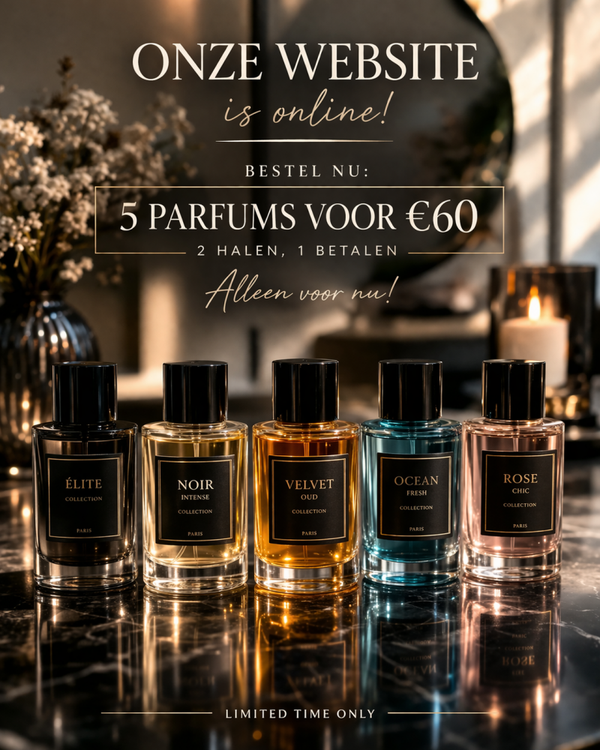 5 geuren voor €60