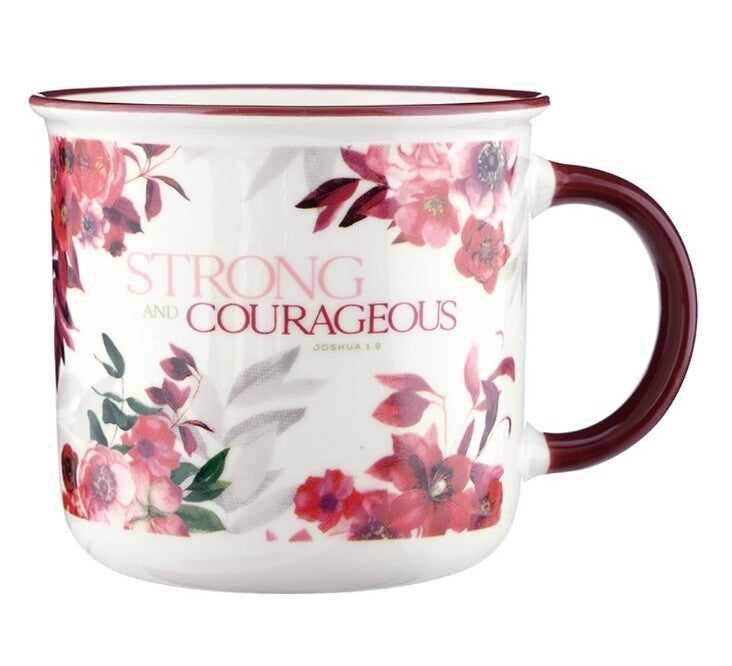 Strong and Courageous Mug