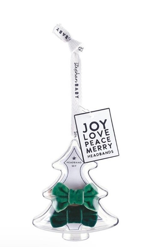 Tree ornament + headband set