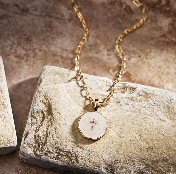 Walk by Faith Not by Sight Necklace