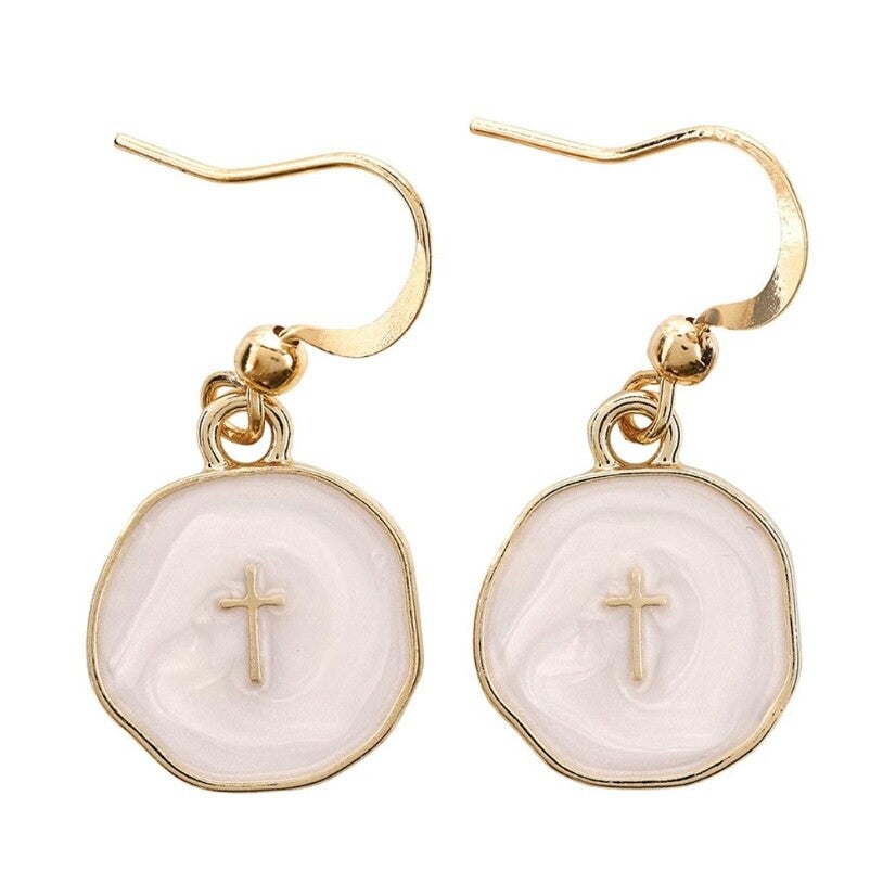 Walk by Faith Not by Sight Earrings