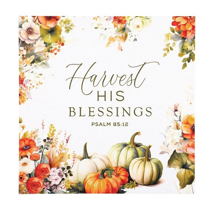 Harvest Plaque