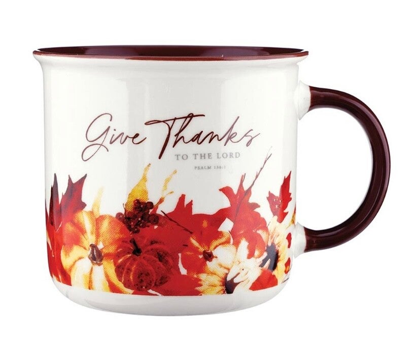 Give Thanks mug