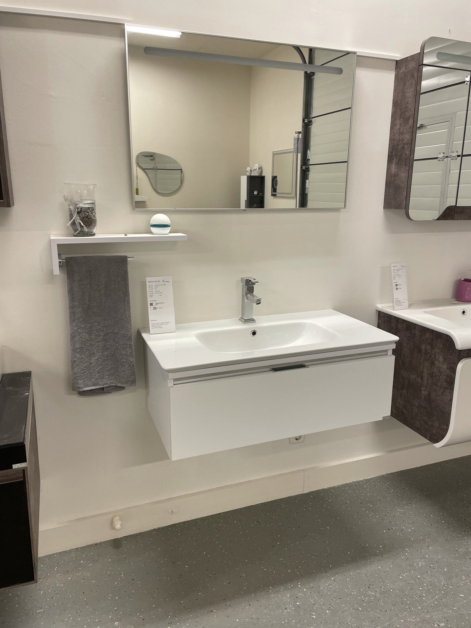 TOLEDO SET 90 cm Badkamermeubel set