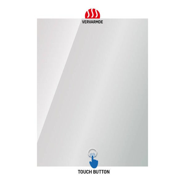 Led Spiegel Leon 60x80 cm Verwarming LED Verlichting Defogger