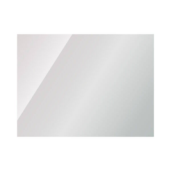 Leven Spiegel Rechthoek Verzilverd 76x60x2 cm / Eik