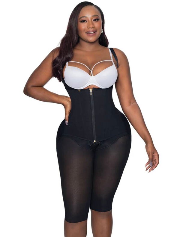 Fajas luxury a crochet et à zip