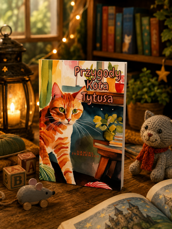 😸 Przygody Kota Tytusa - Wydanie III | Książka dla dzieci o emocjach i przyjaźni (4-8 lat)