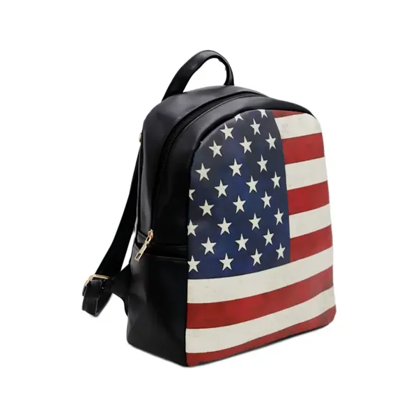 Vintage AmFlag Black Backpack