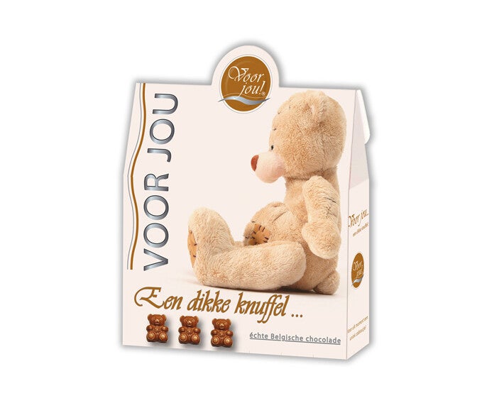 " voor jou ' Chocolade  Dikke Knuffel