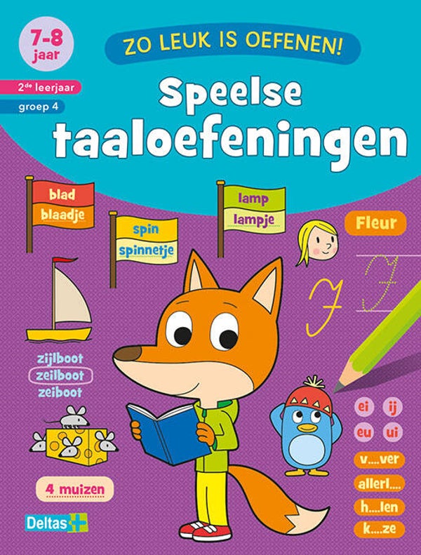 Zo leuk is oefenen! Speelse taaloefeningen (7-8 j.)