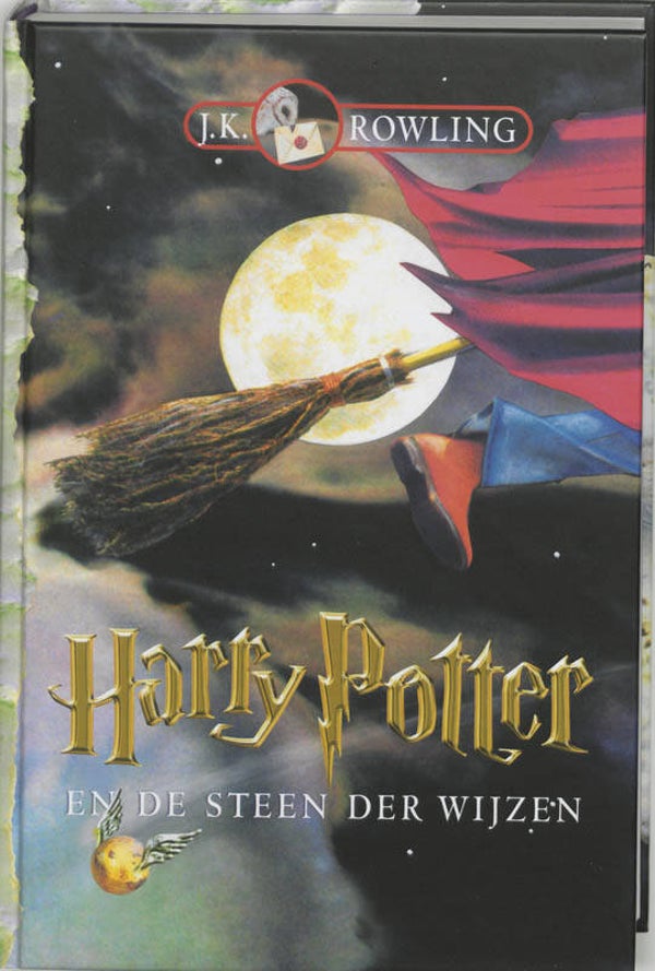 Harry Potter 1 en de steen der wijzen (Hardcover) Rowling, J.K.