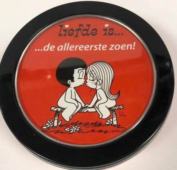 Liefde is Blik met kaartjes