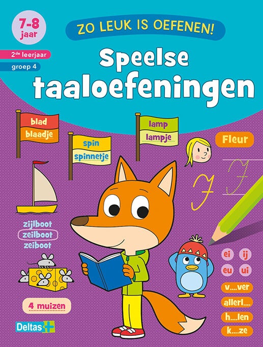 Zo leuk is oefenen! Speelse taaloefeningen (7-8 j.)