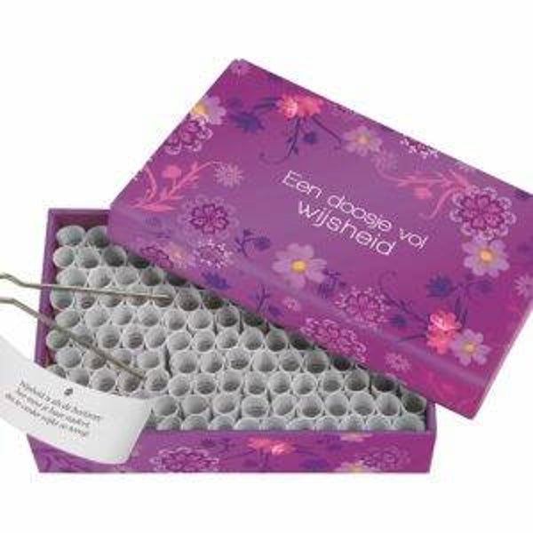 Een doosje vol wijsheid …