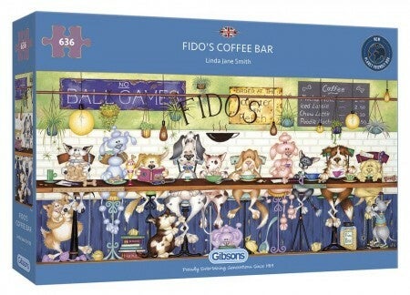 Gibsons Puzzel Fido's Coffee Bar (636)