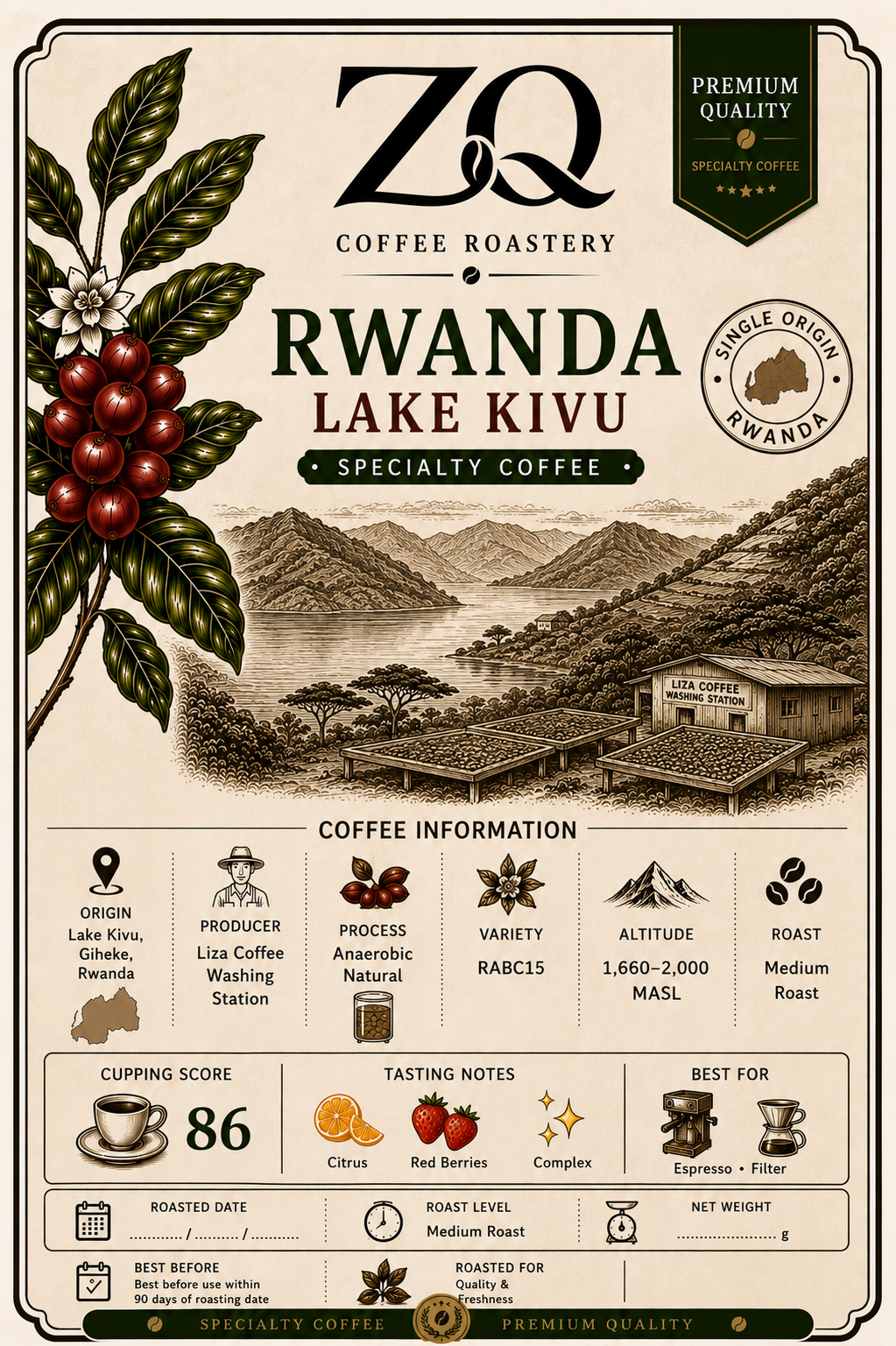 🇷🇼 RWANDA LAKE KIVU