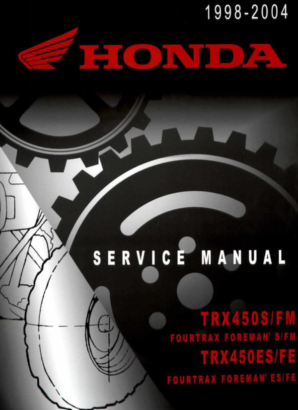 Agribikes  [1998-2004]Honda_Trx450_Foreman_Service_Repair_Manual