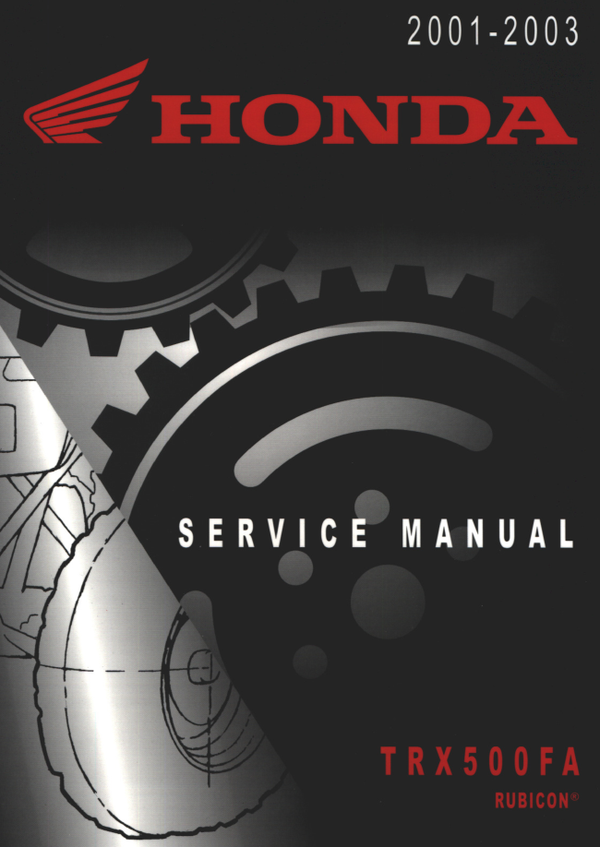 Agribikes  2001-2003 Rubicon 500 Service Manual