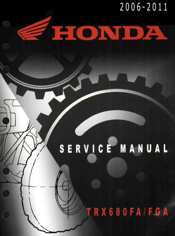 Agribikes  [2006-2011]Honda_Rincon 680_Service_Manual